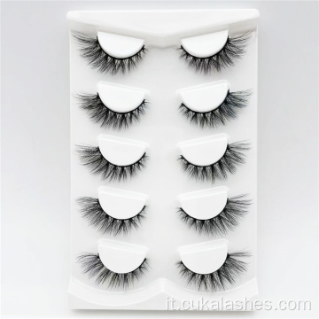 Cat Eye Wispy Lashes Extensions Natural Cat Oylash
